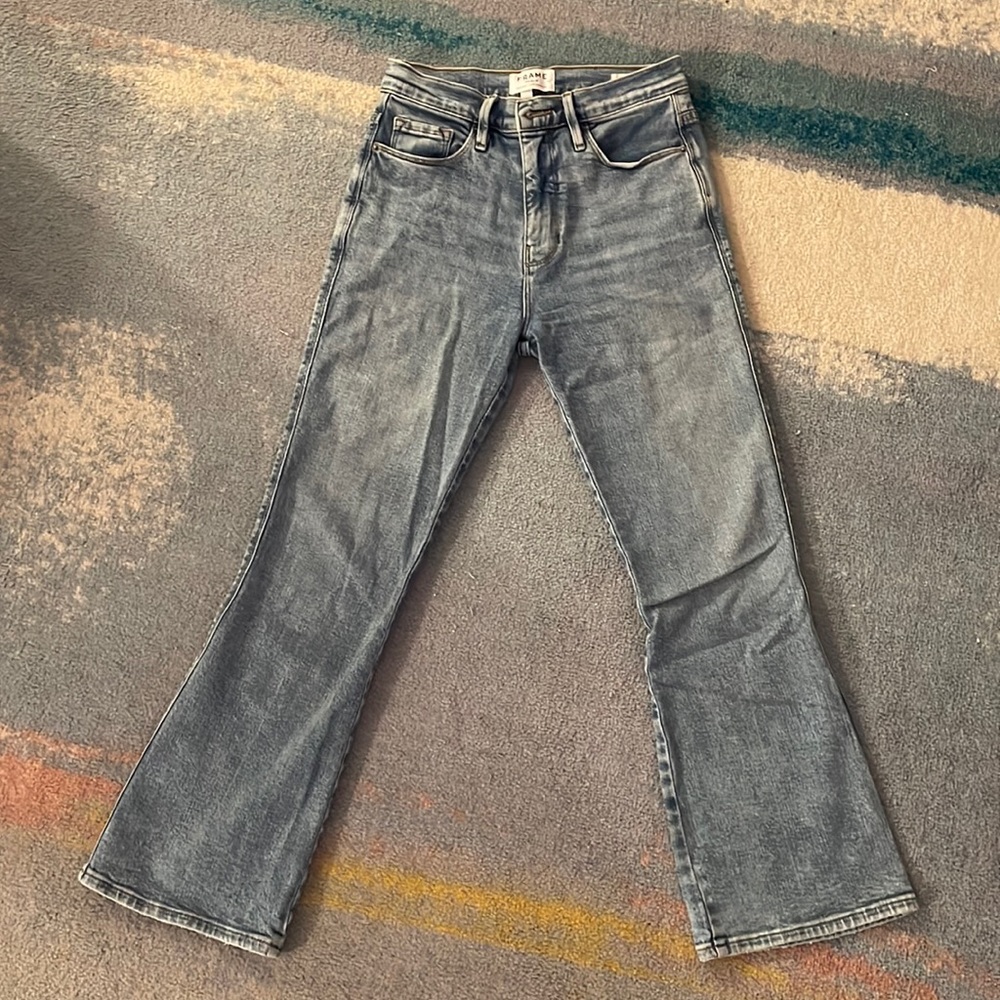 Frame Jeans Le Sylvie Kick Boot